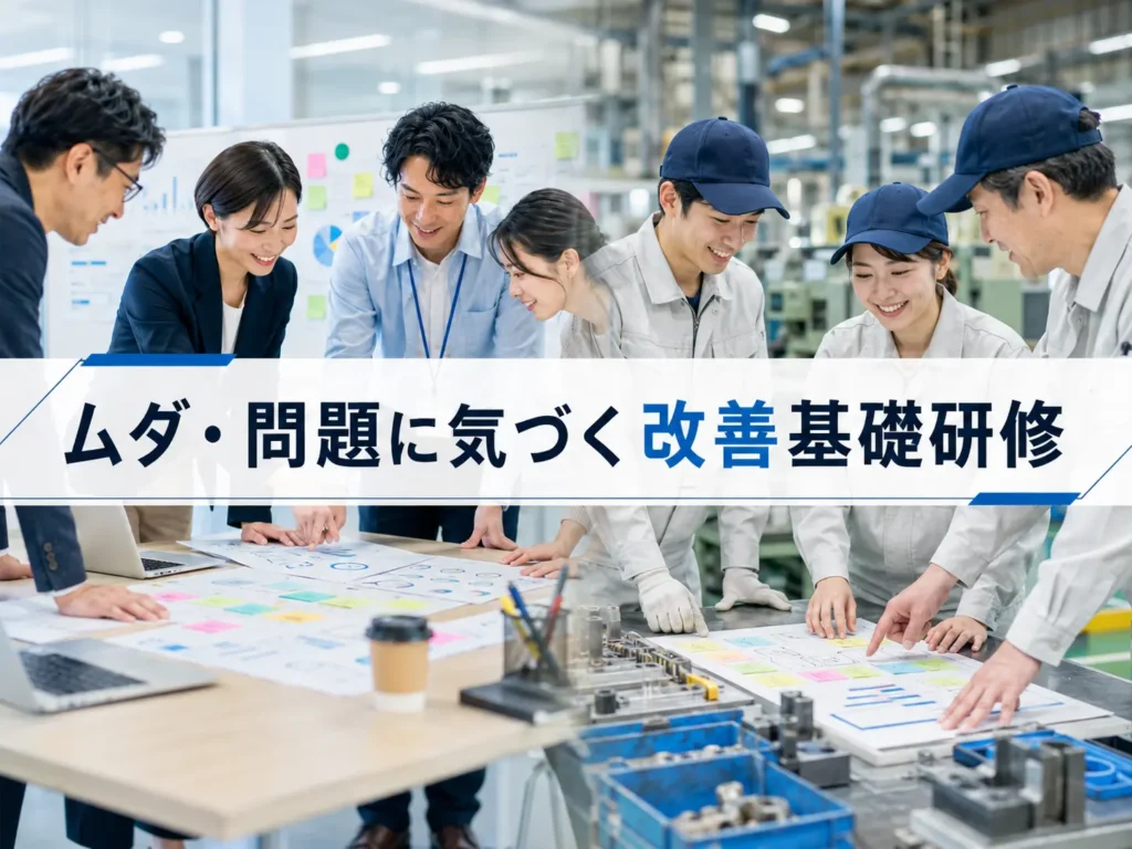 ムダ・問題に気づく改善基礎研修募集
